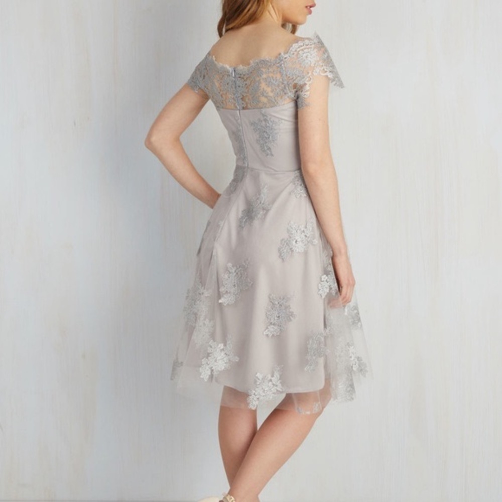 Modcloth "Gussied Up, Up, and Away" Dress Sz 0 NWT by Eva Franco - Picture 3 of 11